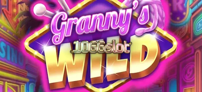 Karakter Nenek yang ceria dalam permainan slot Granny's Wild